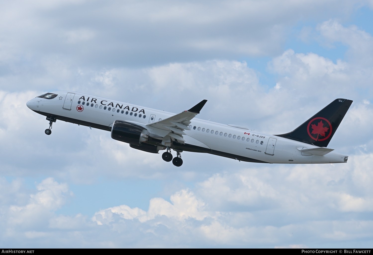 Aircraft Photo of C-GJXV | Airbus A220-371 (BD-500-1A11) | Air Canada | AirHistory.net #362463