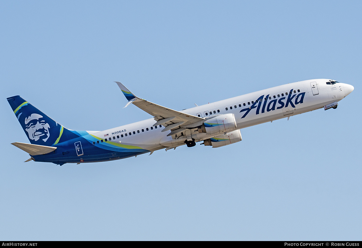 Aircraft Photo of N306AS | Boeing 737-990 | Alaska Airlines | AirHistory.net #362465
