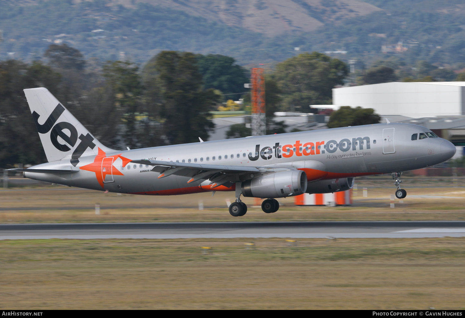 Aircraft Photo of VH-VGY | Airbus A320-232 | Jetstar Airways | AirHistory.net #362471