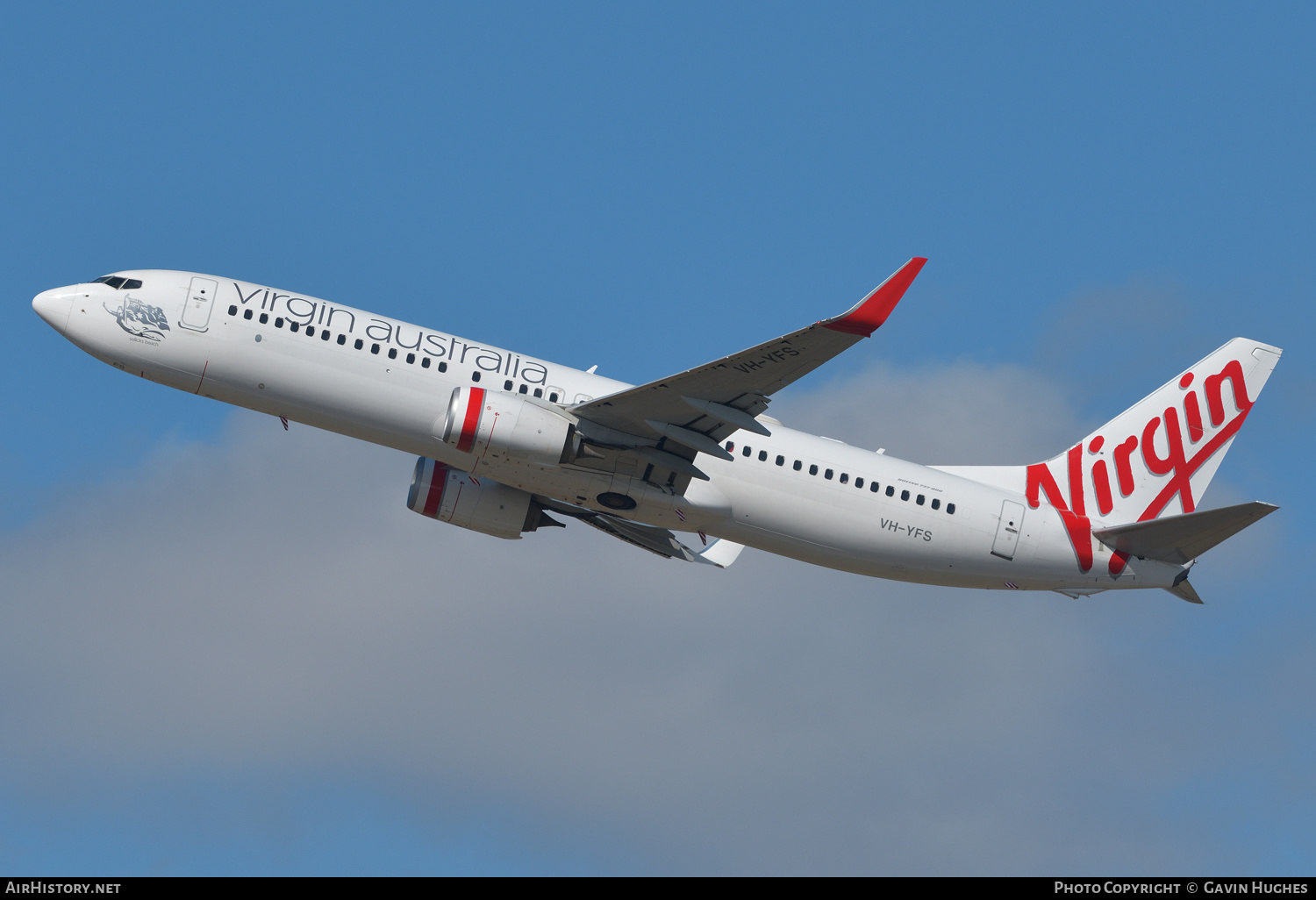 Aircraft Photo of VH-YFS | Boeing 737-8FE | Virgin Australia Airlines | AirHistory.net #362473