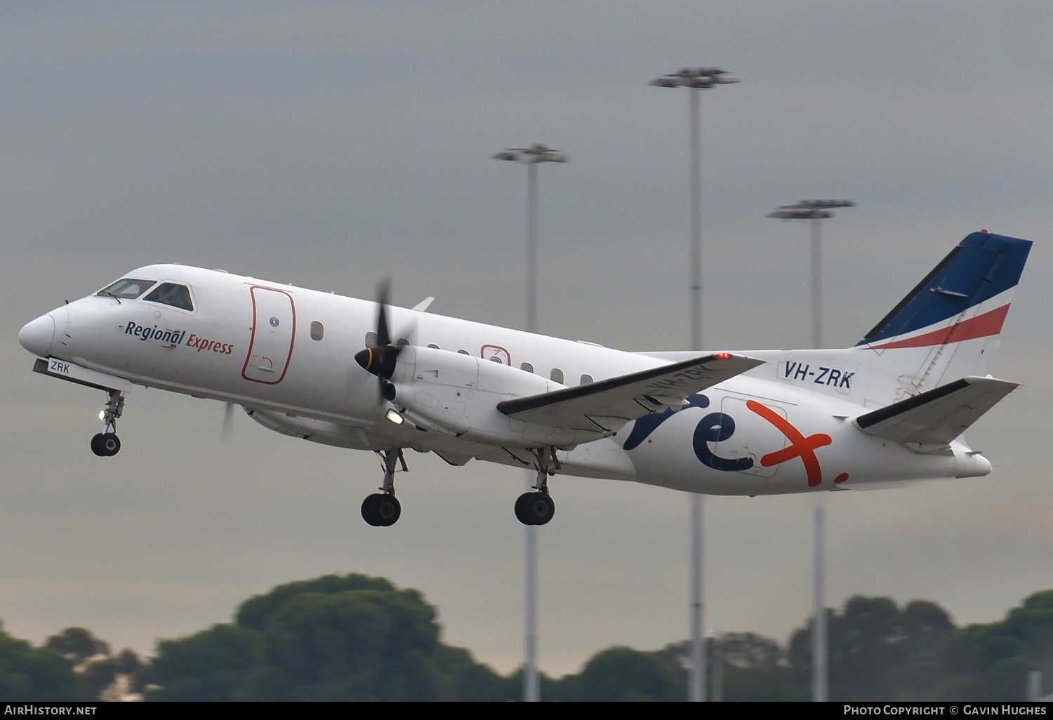 Aircraft Photo of VH-ZRK | Saab 340B | REX - Regional Express | AirHistory.net #362478