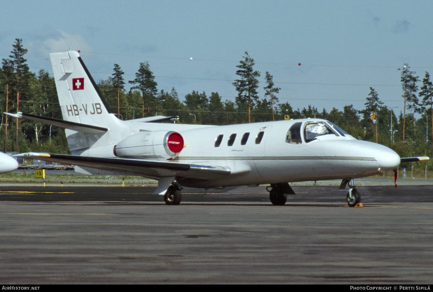 Aircraft Photo of HB-VJB | Cessna 501 Citation I/SP | AirHistory.net #362510