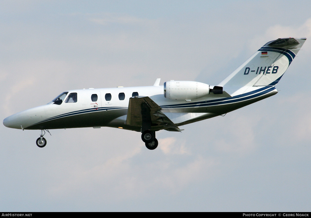 Aircraft Photo of D-IHEB | Cessna 525 CitationJet | Silver Cloud Air | AirHistory.net #362511
