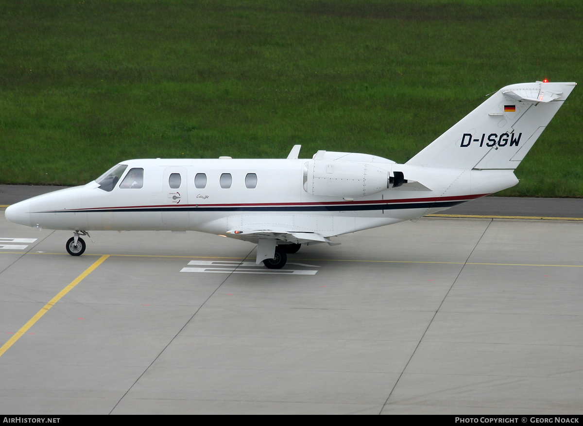 Aircraft Photo of D-ISGW | Cessna 525 CitationJet | AirHistory.net #362516