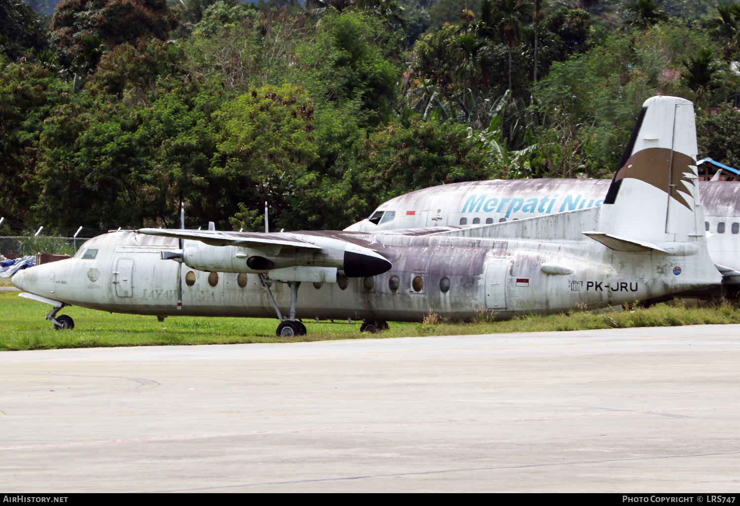 Aircraft Photo of PK-JRU | Fokker F27-500 Friendship | Jayawijaya Dirgantara | AirHistory.net #362538