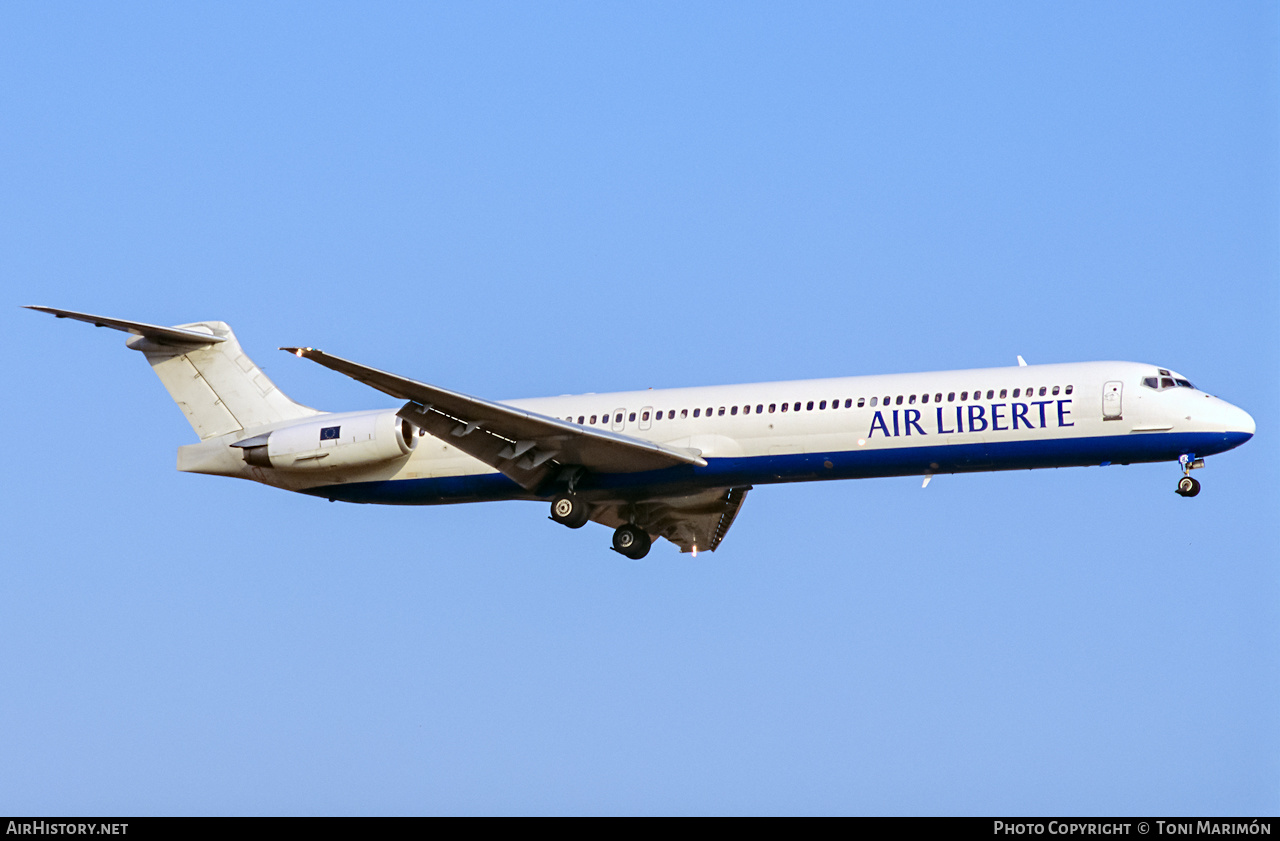 Aircraft Photo of F-GHEK | McDonnell Douglas MD-83 (DC-9-83) | Air Liberté | AirHistory.net #362552