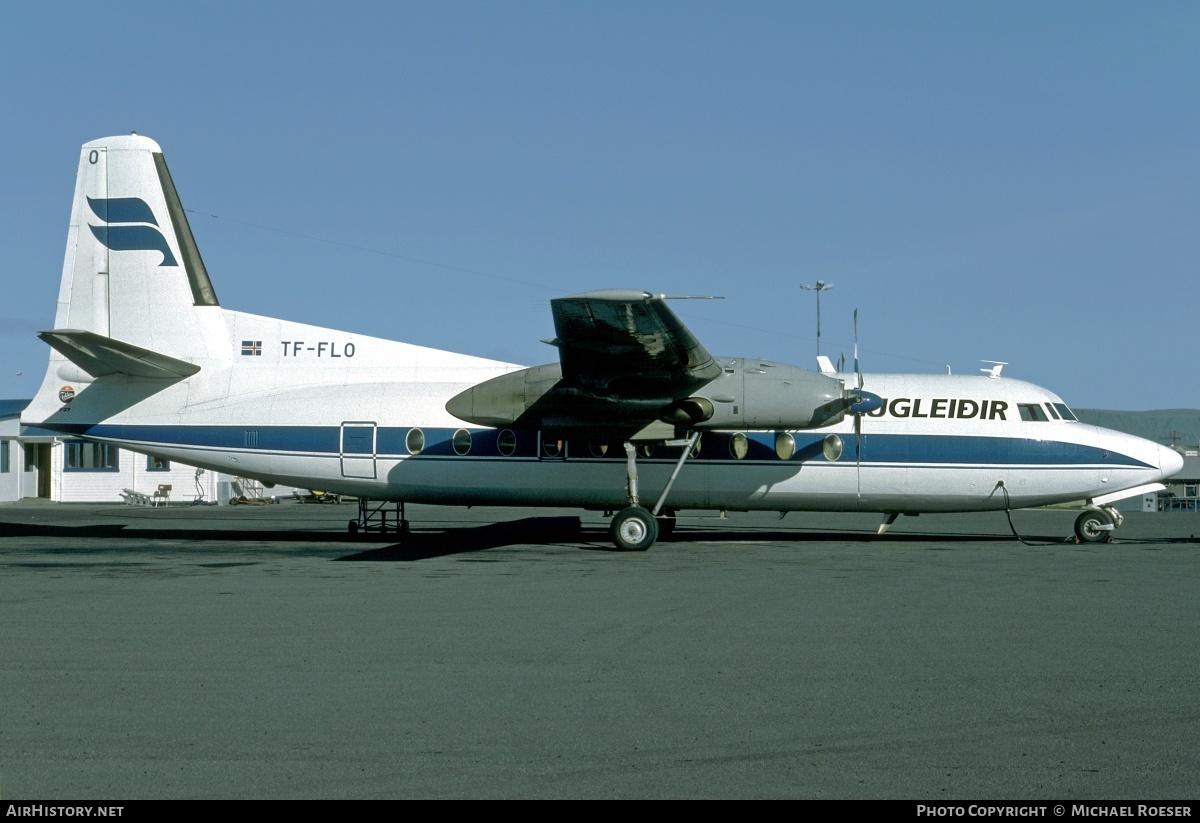 Aircraft Photo of TF-FLO | Fokker F27-200 Friendship | Flugleiðir - Icelandair | AirHistory.net #362553