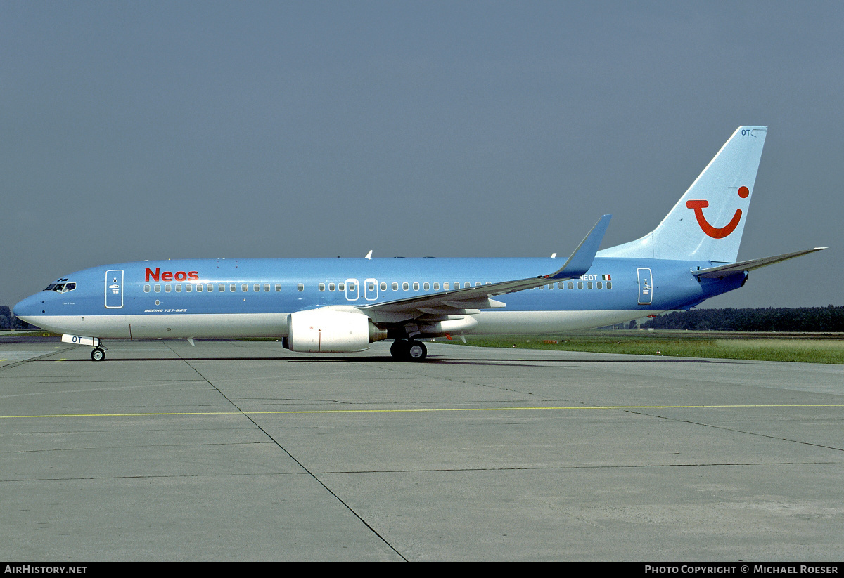 Aircraft Photo of I-NEOT | Boeing 737-86N | Neos | AirHistory.net #362561