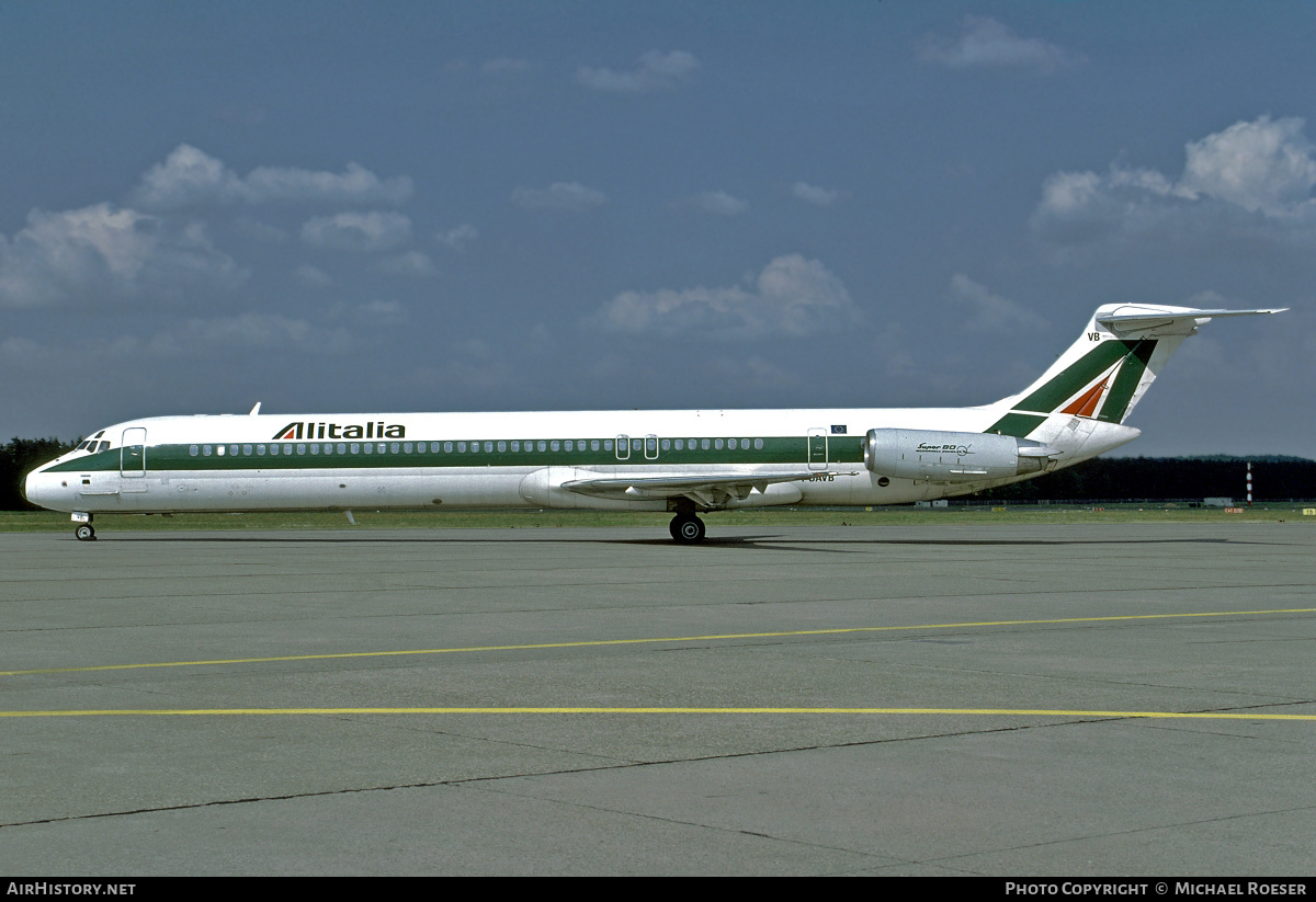 Aircraft Photo of I-DAVB | McDonnell Douglas MD-82 (DC-9-82) | Alitalia | AirHistory.net #362562