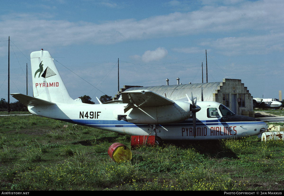 Aircraft Photo of N491F | Aero 560A Commander | Pyramid Airlines | AirHistory.net #362569