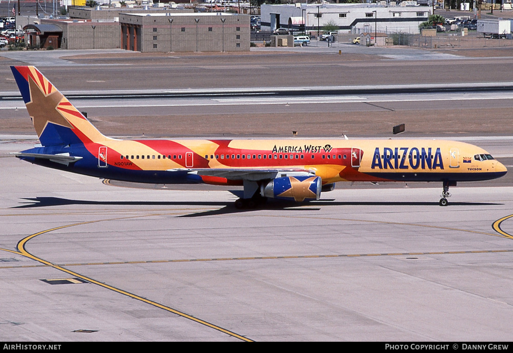 Aircraft Photo of N901AW | Boeing 757-2S7 | America West Airlines | AirHistory.net #362584