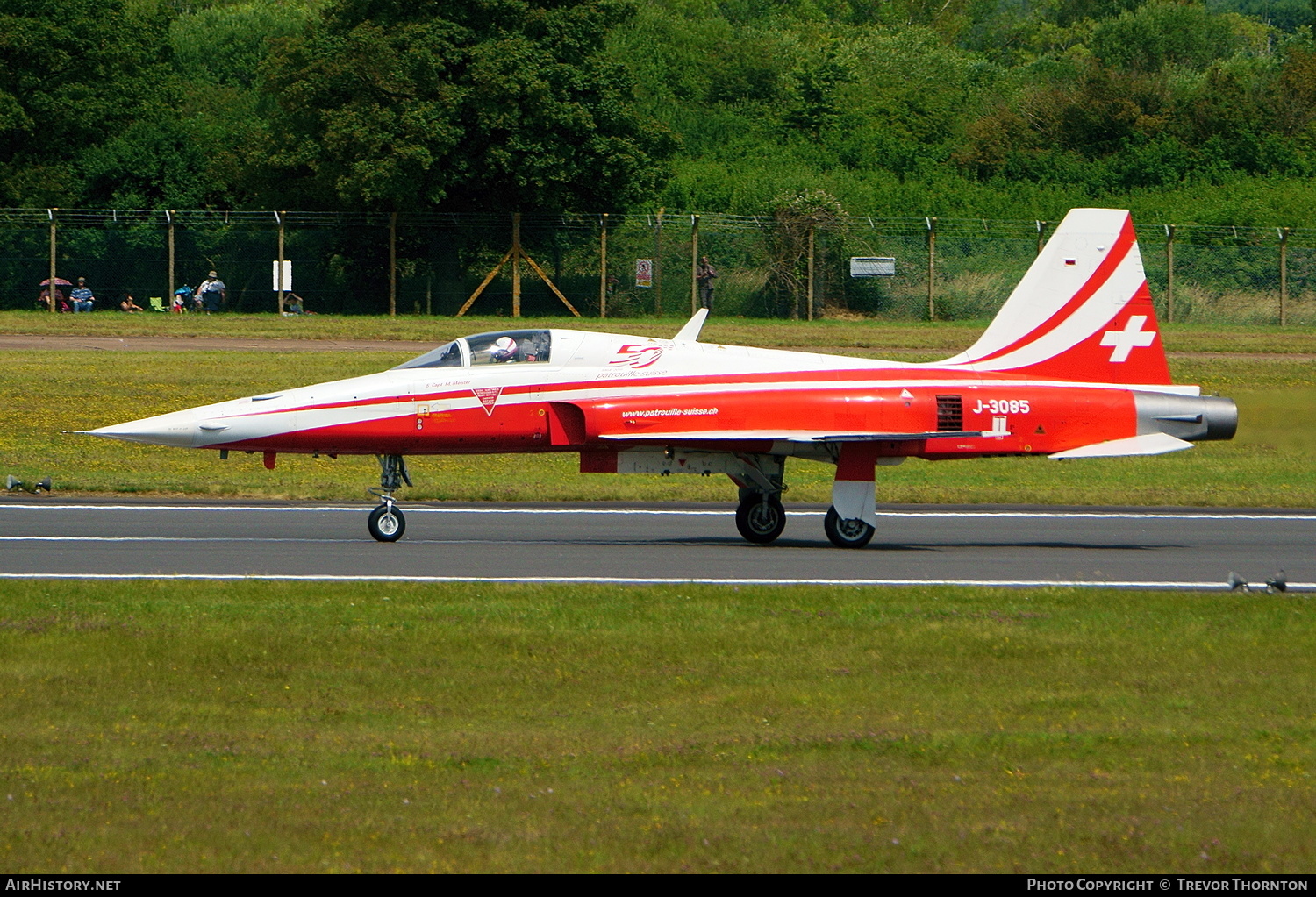 Aircraft Photo of J-3085 | Northrop F-5E Tiger II | Switzerland - Air Force | AirHistory.net #362587