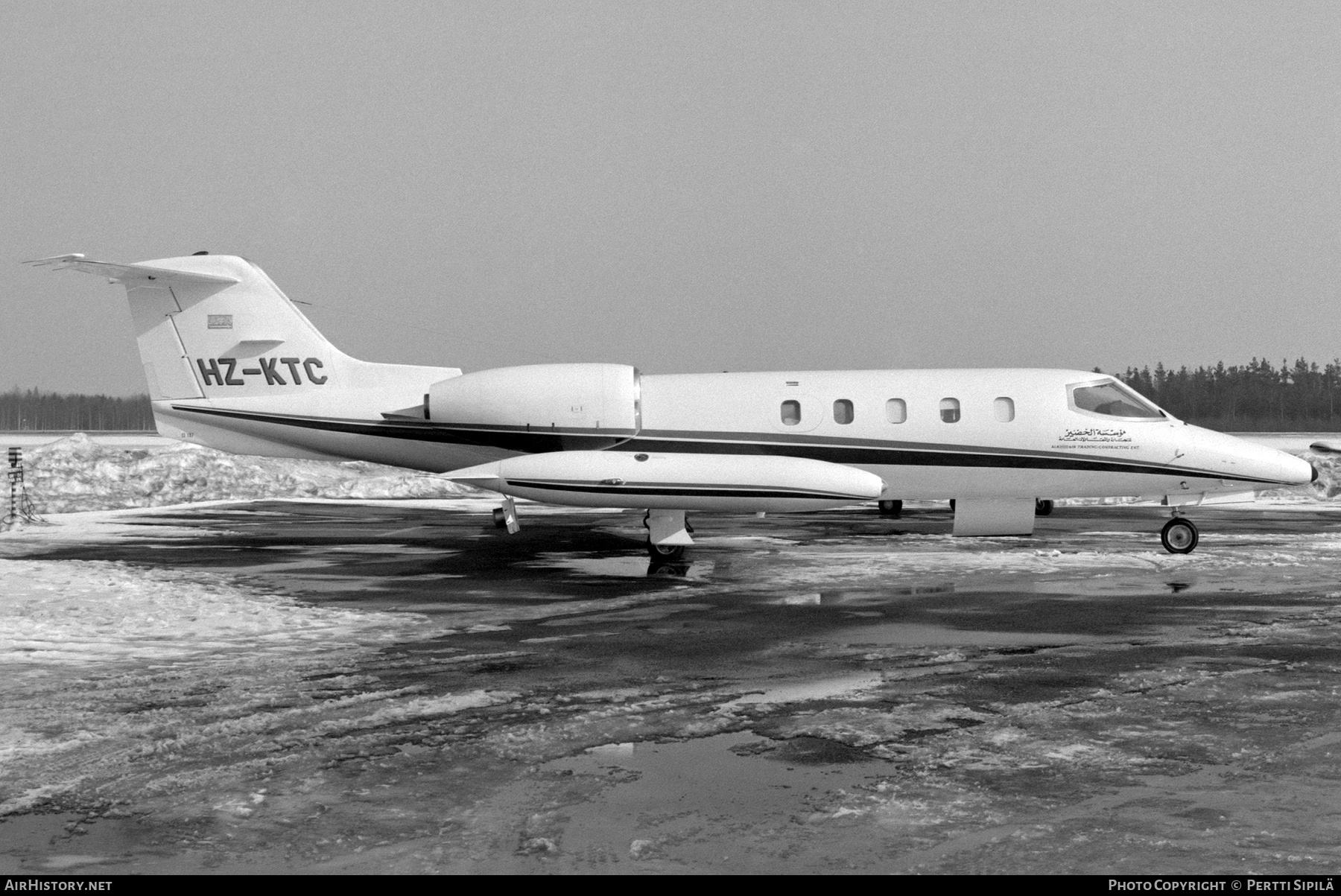 Aircraft Photo of HZ-KTC | Gates Learjet 35A | Alkhodair Trading & Contracting Est. | AirHistory.net #362595