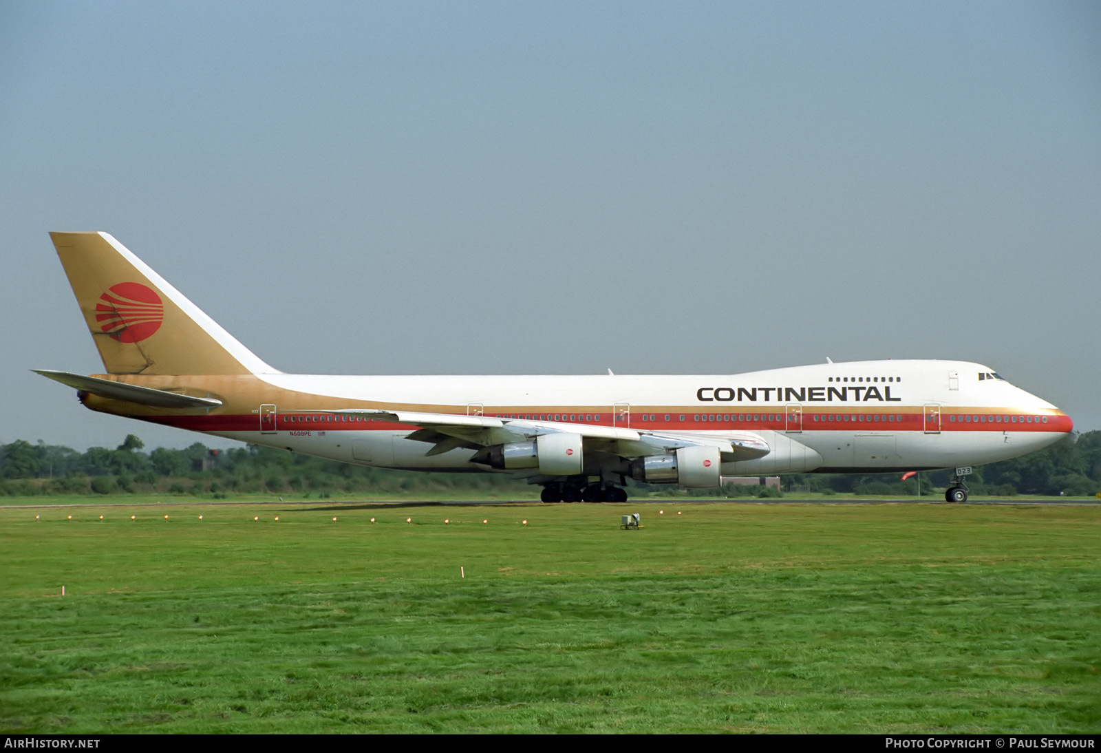 Aircraft Photo of N608PE | Boeing 747-238B | Continental Airlines | AirHistory.net #362620