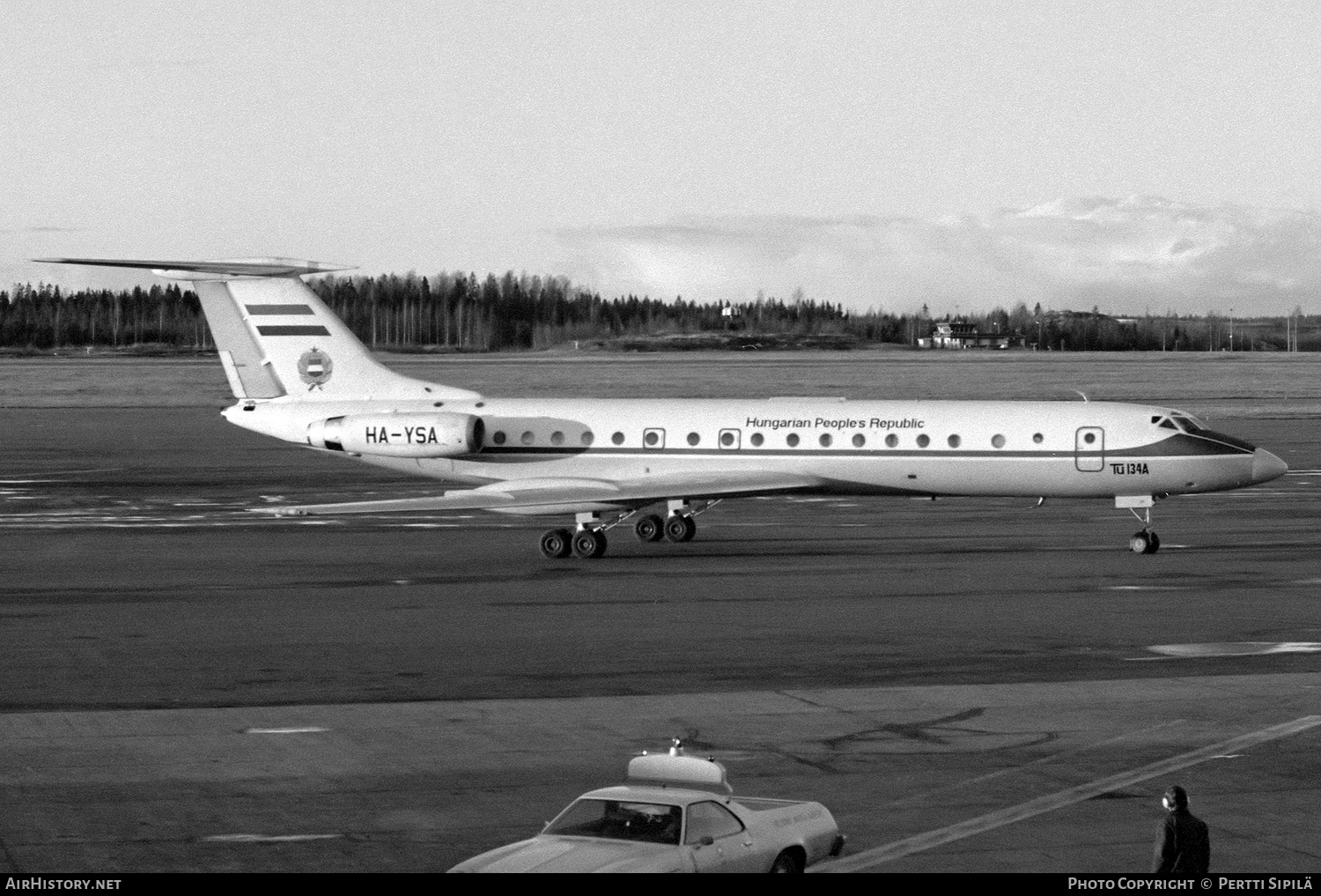 Aircraft Photo of HA-YSA | Tupolev Tu-134A | Hungary - Government | AirHistory.net #362623