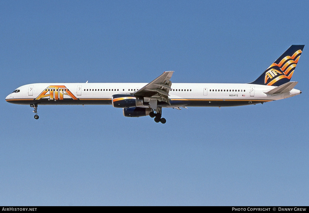 Aircraft Photo of N554TZ | Boeing 757-33N | ATA Airlines - American Trans Air | AirHistory.net #362627