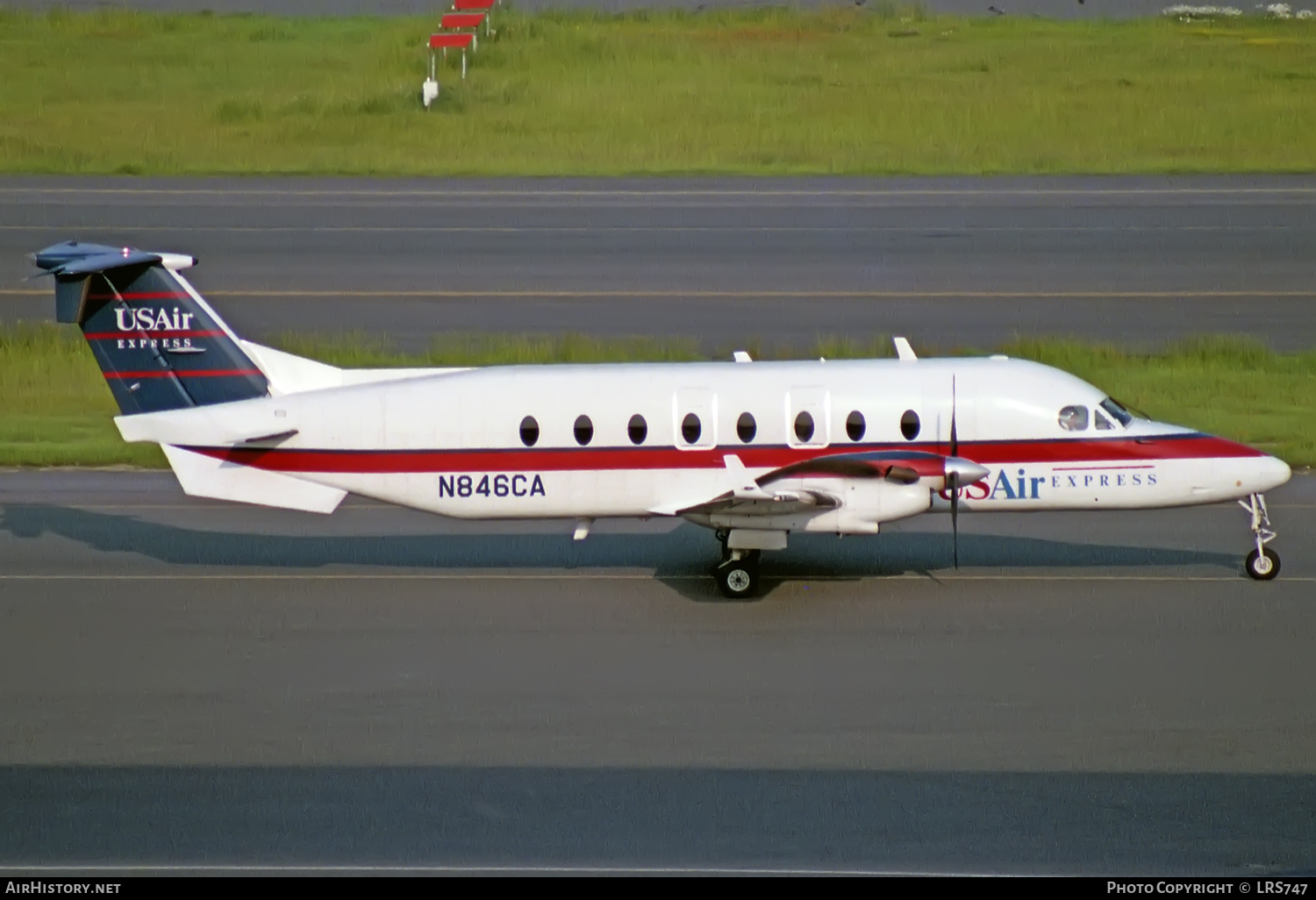 Aircraft Photo of N846CA | Beech 1900D | USAir Express | AirHistory.net #362647