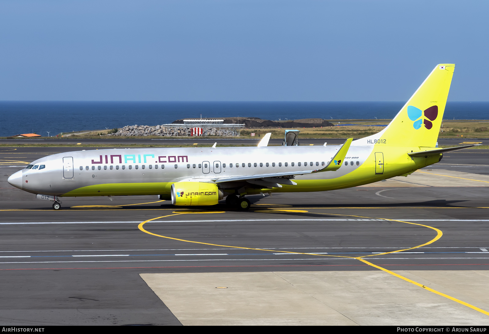 Aircraft Photo of HL8012 | Boeing 737-8SH | Jin Air | AirHistory.net #362649