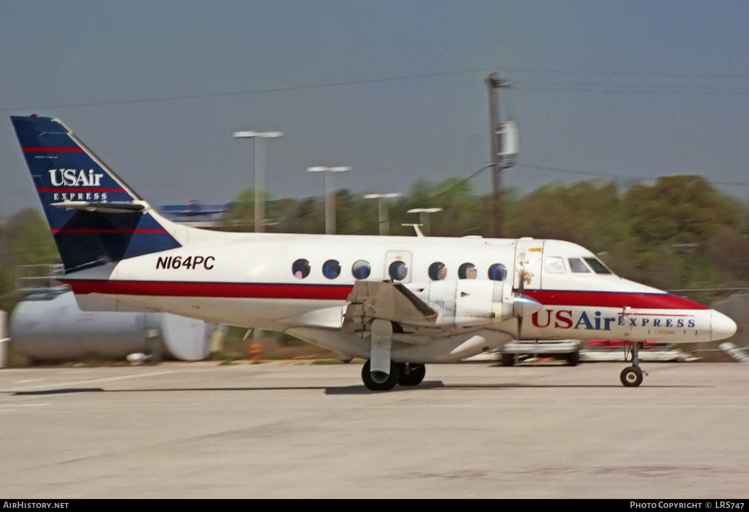 Aircraft Photo of N164PC | British Aerospace BAe-3101 Jetstream 31 | USAir Express | AirHistory.net #362655