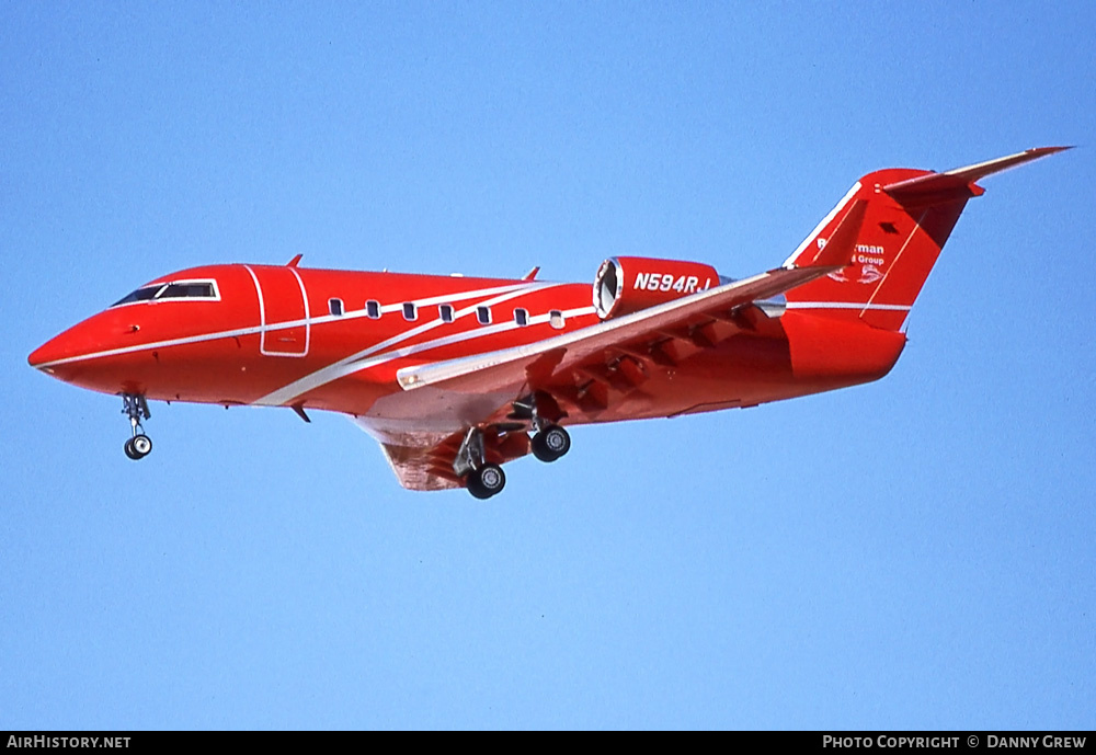 Aircraft Photo of N594RJ | Canadair Challenger 601-3A (CL-600-2B16) | RJ Corman Railroad Group | AirHistory.net #362674