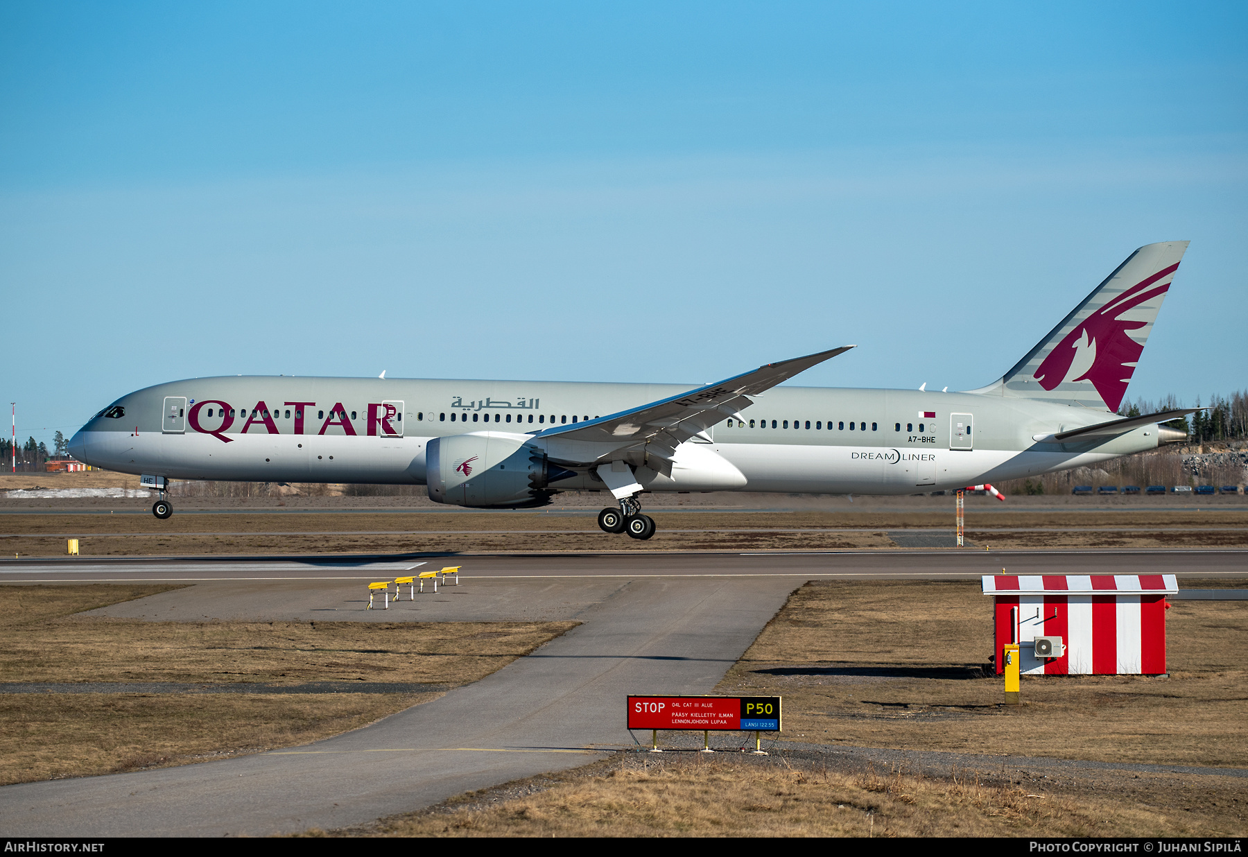 Aircraft Photo of A7-BHE | Boeing 787-9 Dreamliner | Qatar Airways | AirHistory.net #362676