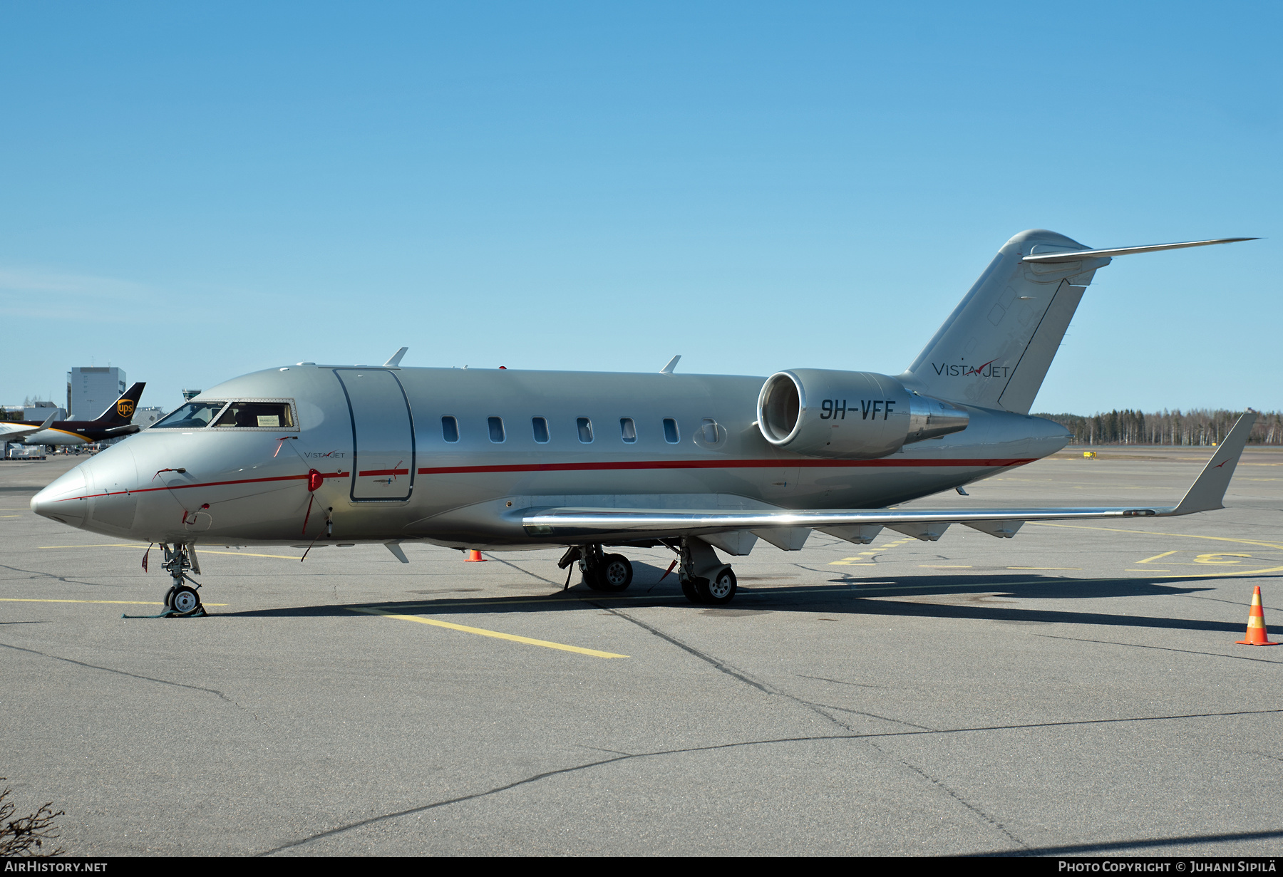 Aircraft Photo of 9H-VFF | Bombardier Challenger 605 (CL-600-2B16) | VistaJet | AirHistory.net #362678