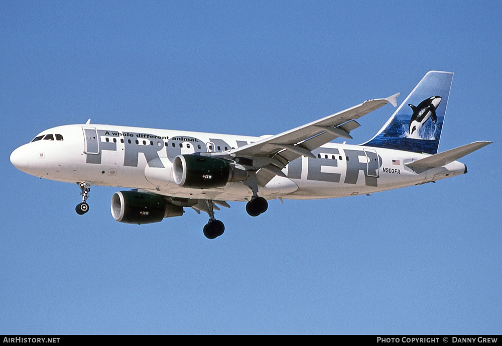 Aircraft Photo of N903FR | Airbus A319-111 | Frontier Airlines | AirHistory.net #362681