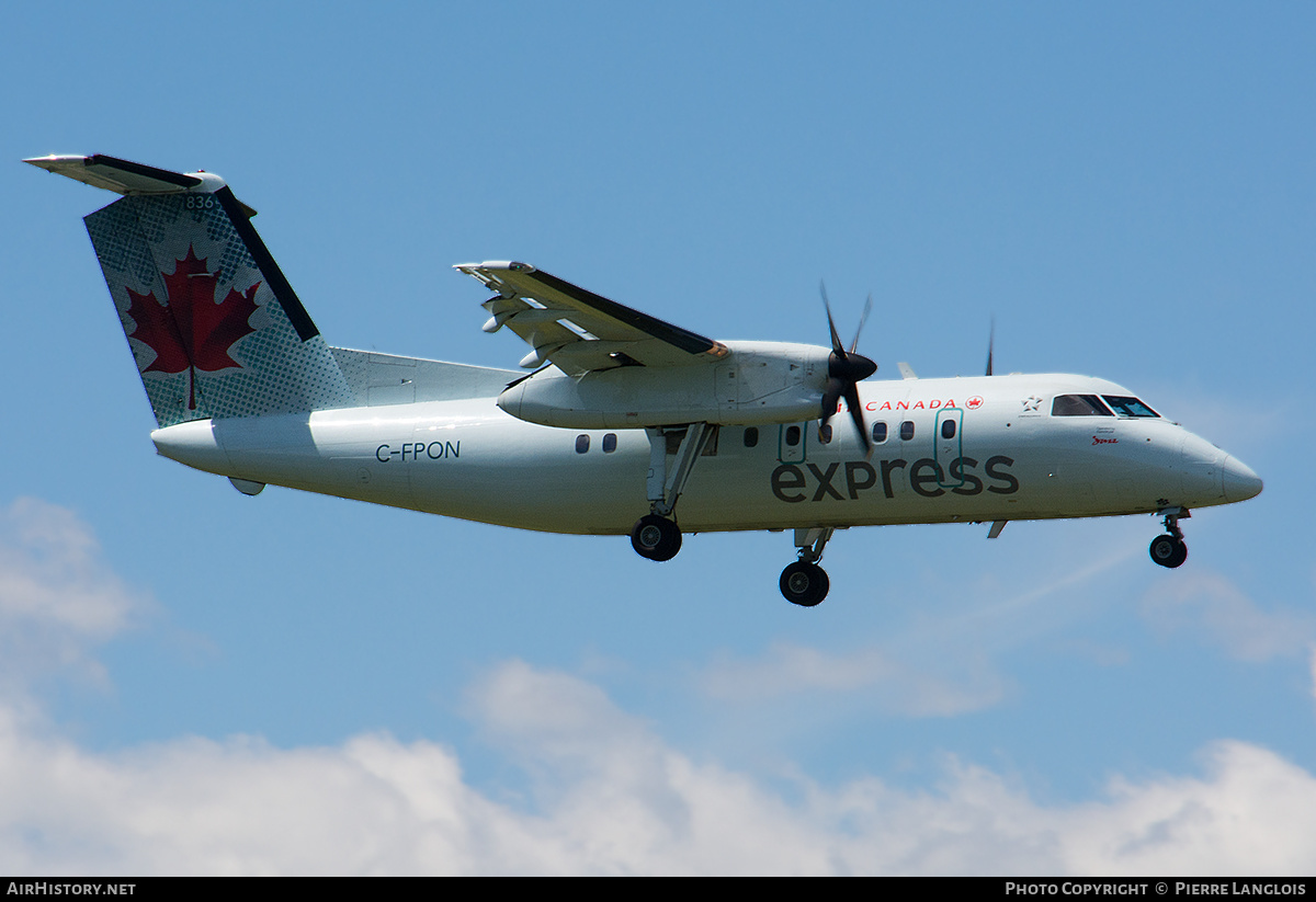 Aircraft Photo of C-FPON | De Havilland Canada DHC-8-102 Dash 8 | Air Canada Express | AirHistory.net #362684