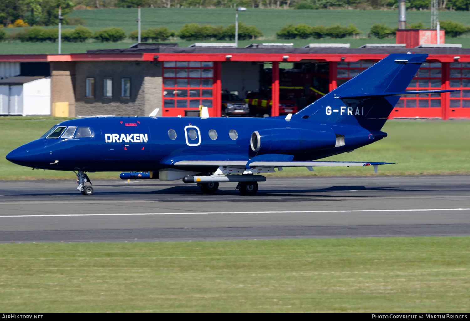 Aircraft Photo of G-FRAI | Dassault Falcon 20E | Draken Europe | AirHistory.net #362713