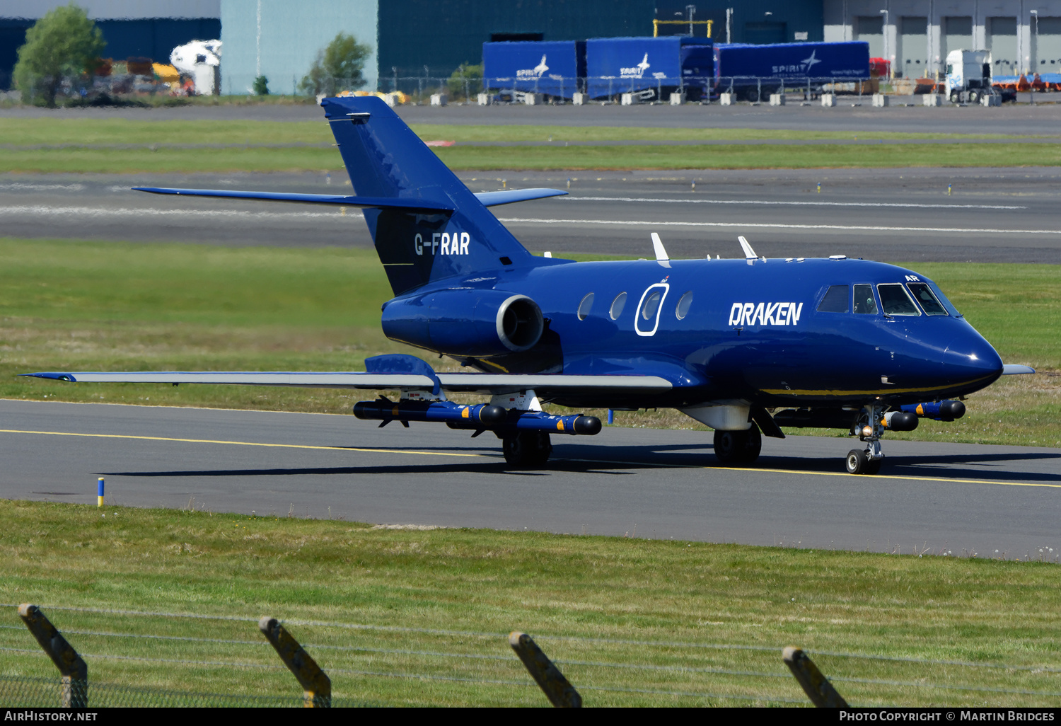 Aircraft Photo of G-FRAR | Dassault Falcon 20D | Draken Europe | AirHistory.net #362716
