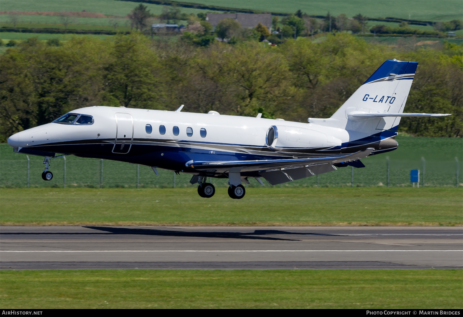 Aircraft Photo of G-LATO | Cessna 680A Citation Latitude | AirHistory.net #362719