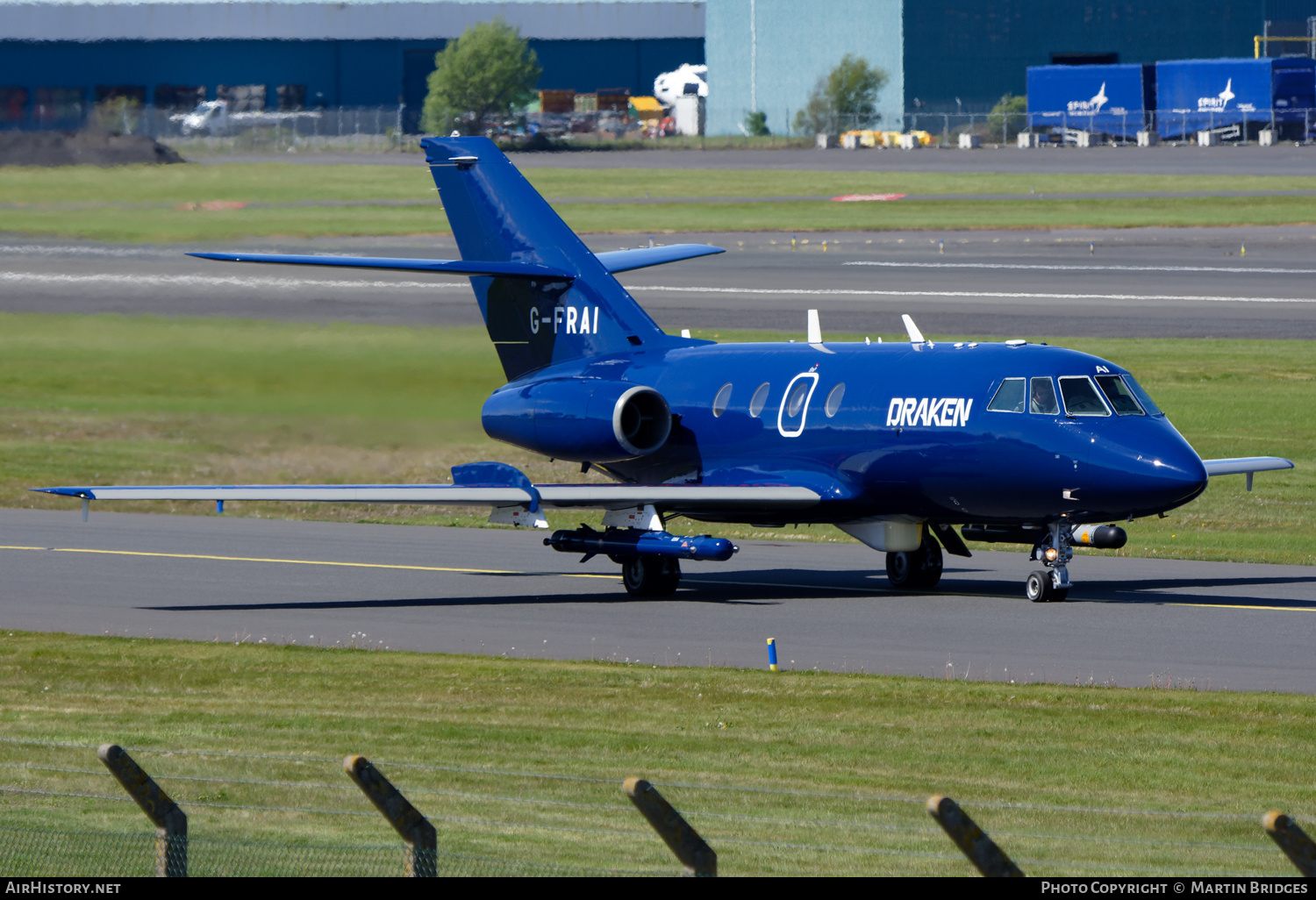 Aircraft Photo of G-FRAI | Dassault Falcon 20E | Draken Europe | AirHistory.net #362721