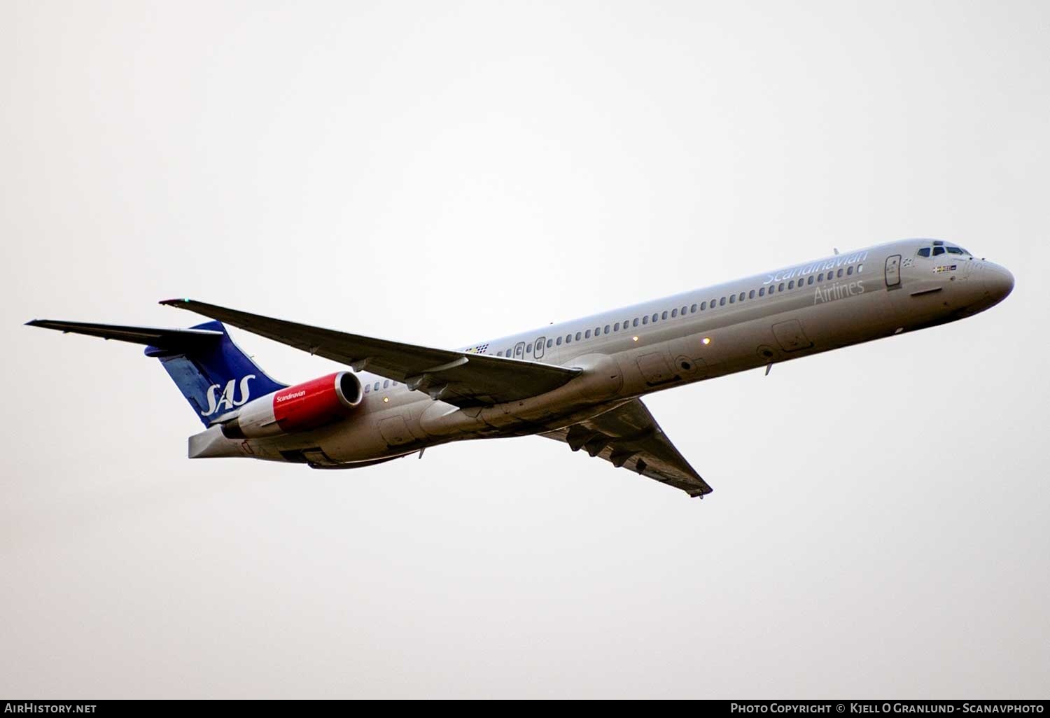 Aircraft Photo of SE-DIR | McDonnell Douglas MD-82 (DC-9-82) | Scandinavian Airlines - SAS | AirHistory.net #362734