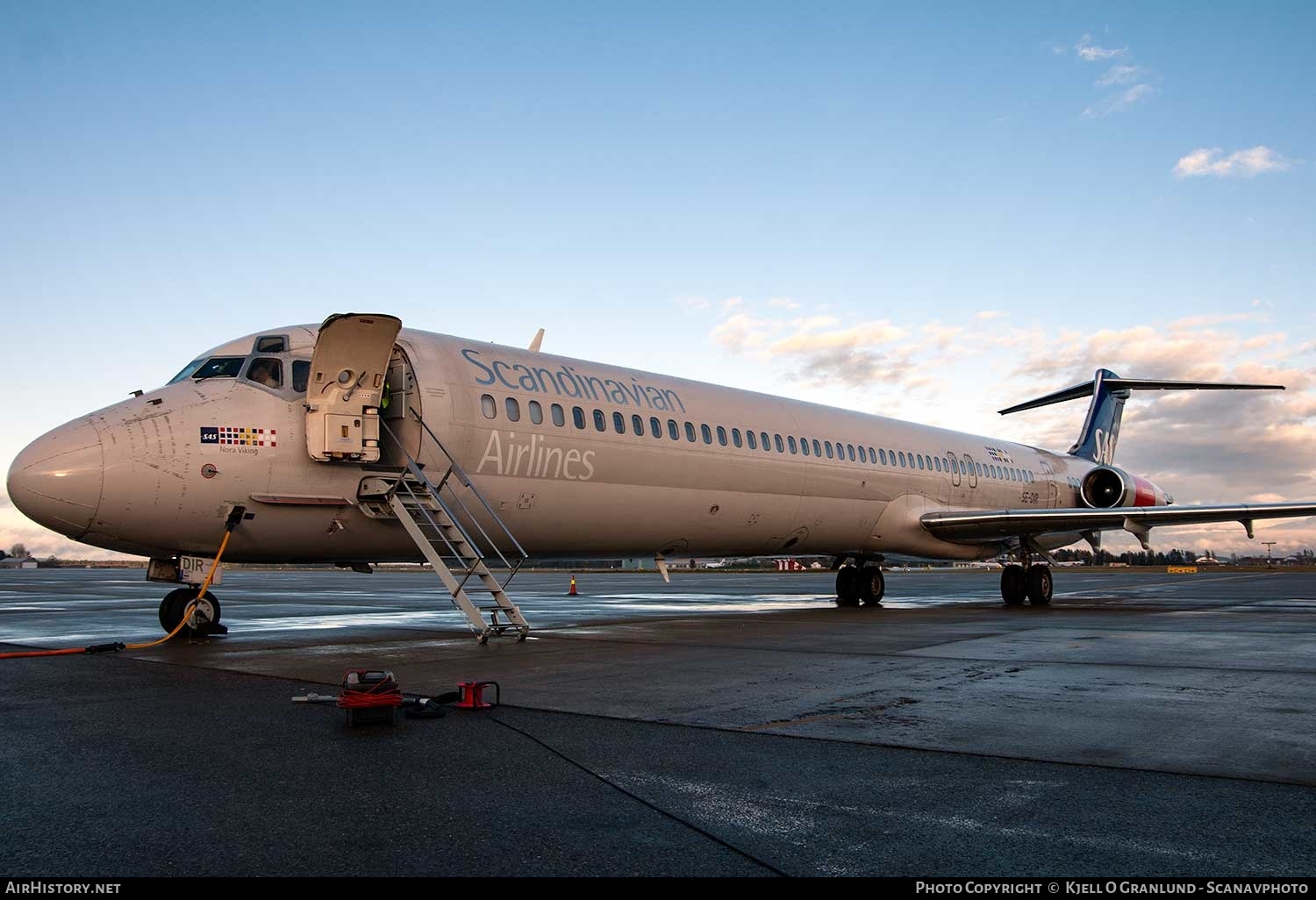 Aircraft Photo of SE-DIR | McDonnell Douglas MD-82 (DC-9-82) | Scandinavian Airlines - SAS | AirHistory.net #362735