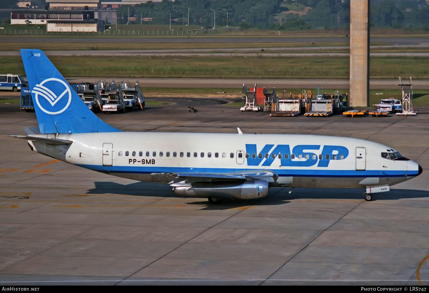 Aircraft Photo of PP-SMB | Boeing 737-2A1/Adv | VASP | AirHistory.net #362738