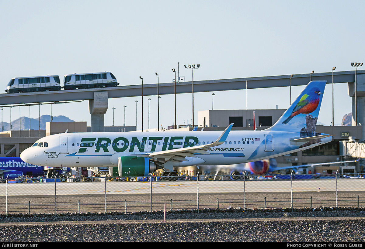 Aircraft Photo of N317FR | Airbus A320-251N | Frontier Airlines | AirHistory.net #362739
