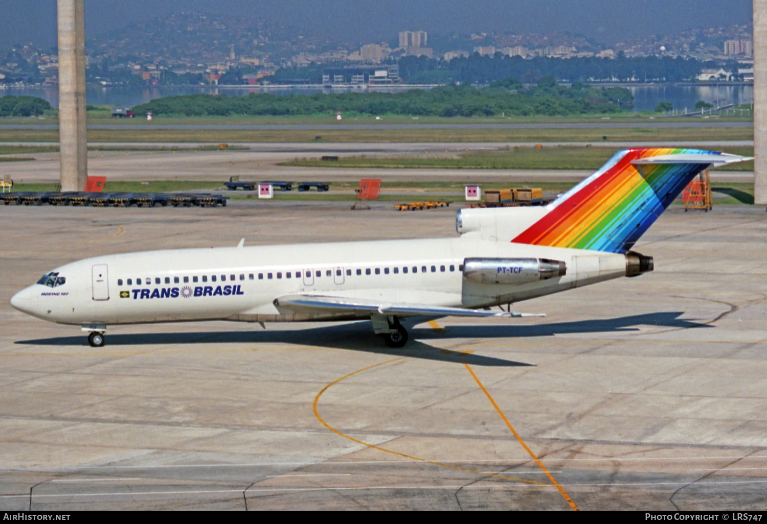 Aircraft Photo of PT-TCF | Boeing 727-76 | TransBrasil | AirHistory.net #362742