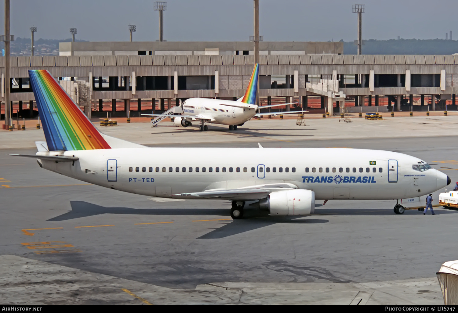 Aircraft Photo of PT-TED | Boeing 737-3Y0 | TransBrasil | AirHistory.net #362746