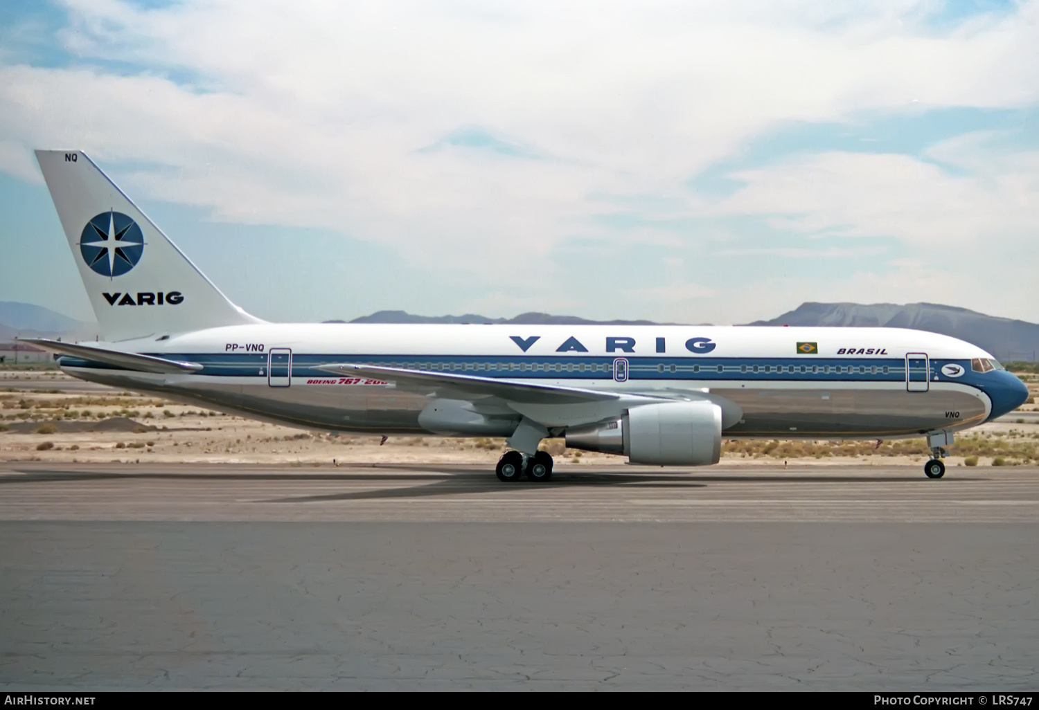 Aircraft Photo of PP-VNQ | Boeing 767-241/ER | Varig | AirHistory.net #362752