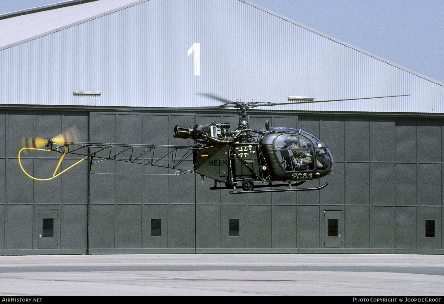 Aircraft Photo of 7684 | Sud SE-3130 Alouette II | Germany - Army | AirHistory.net #362760