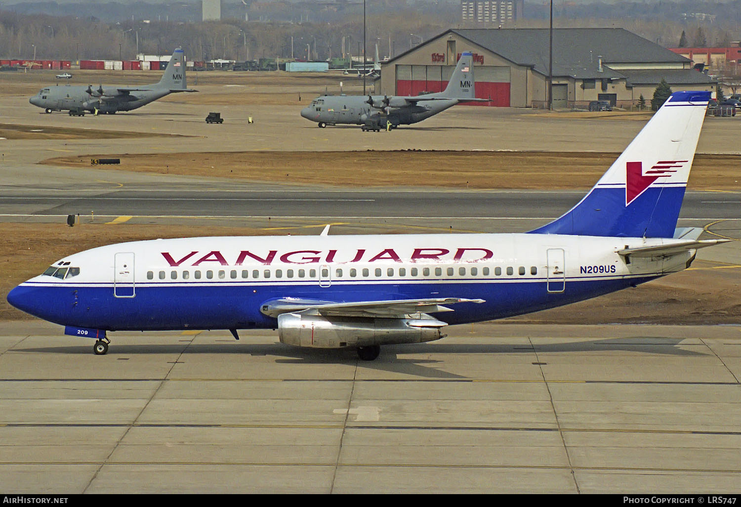 Aircraft Photo of N209US | Boeing 737-222 | Vanguard Airlines | AirHistory.net #362761