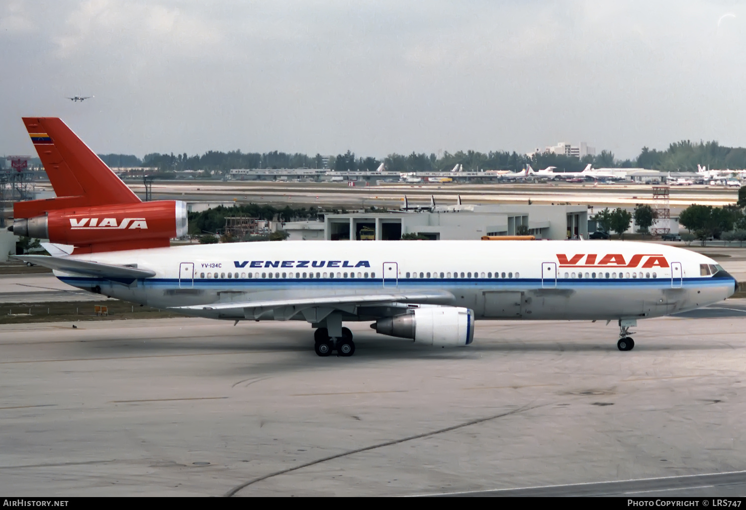 Aircraft Photo of YV-134C | McDonnell Douglas DC-10-30 | Viasa | AirHistory.net #362765