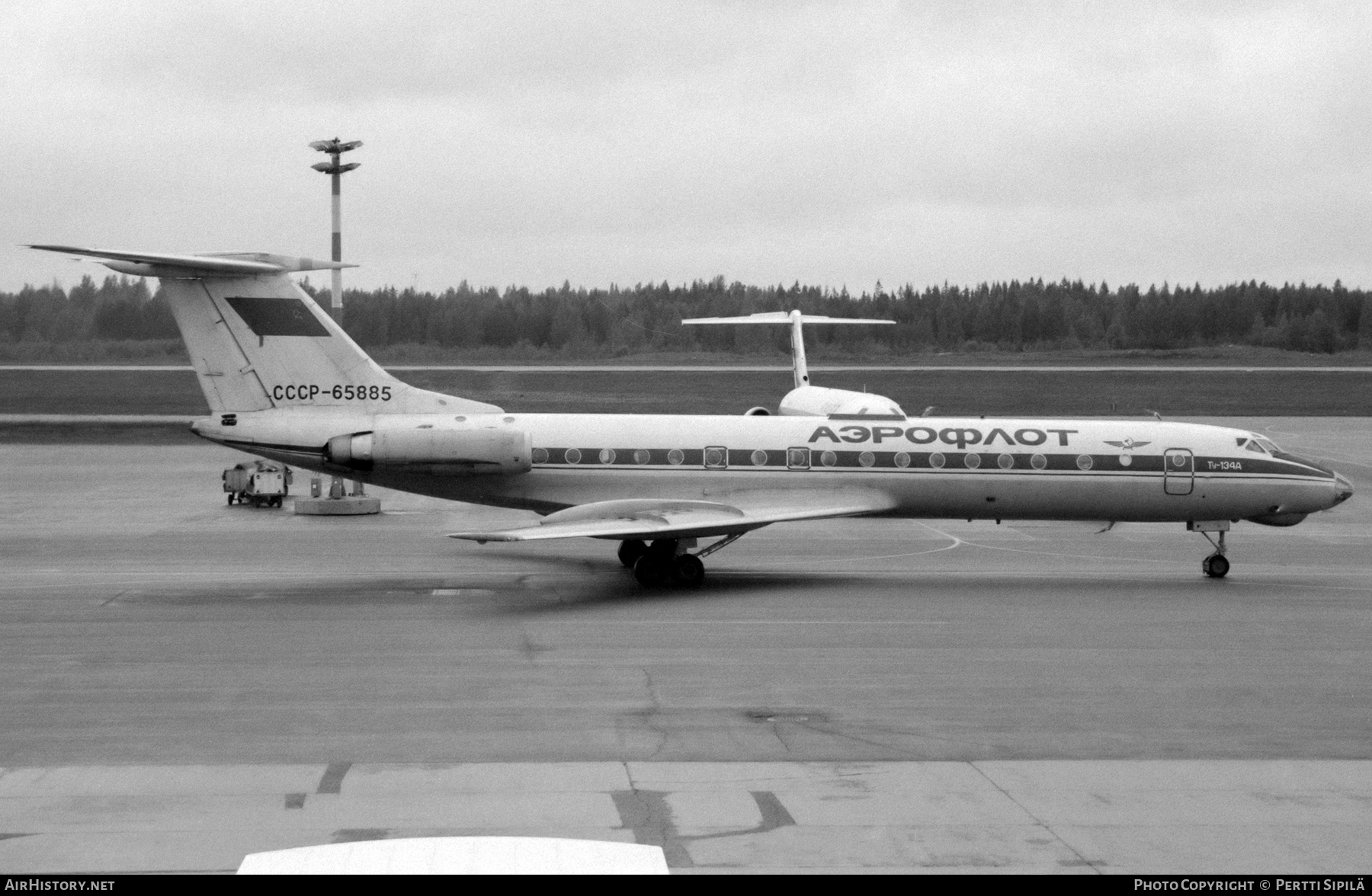 Aircraft Photo of CCCP-65885 | Tupolev Tu-134A | Aeroflot | AirHistory.net #362768