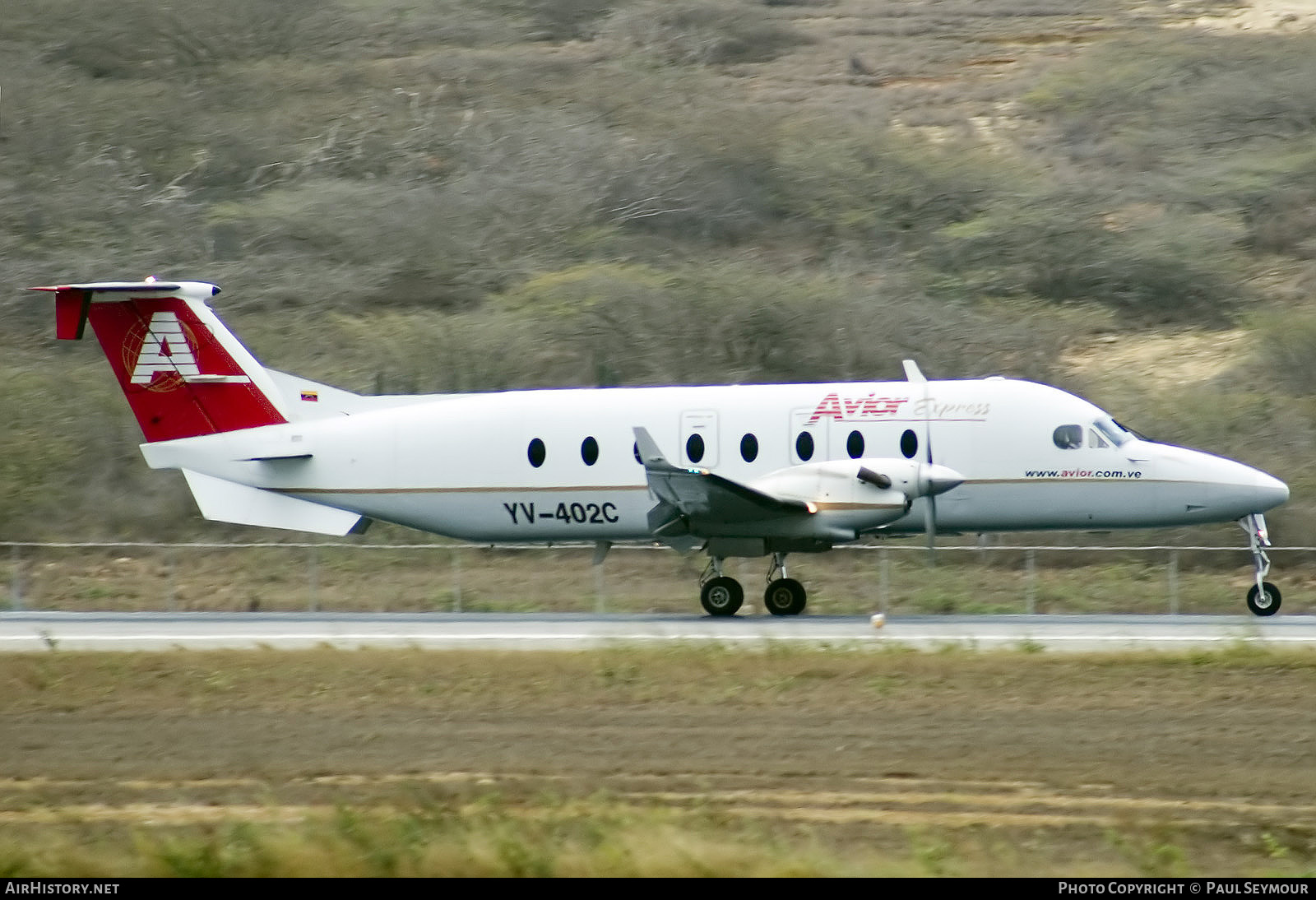 Aircraft Photo of YV-402C | Raytheon 1900D | Avior Express | AirHistory.net #362773