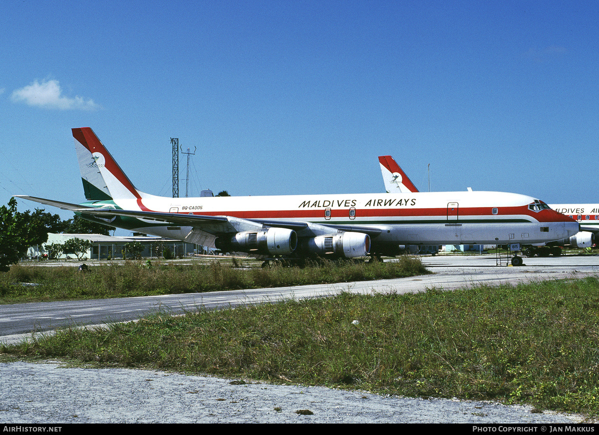 Aircraft Photo of 8Q-CA005 | Douglas DC-8-51(F) | Maldives Airways | AirHistory.net #362799