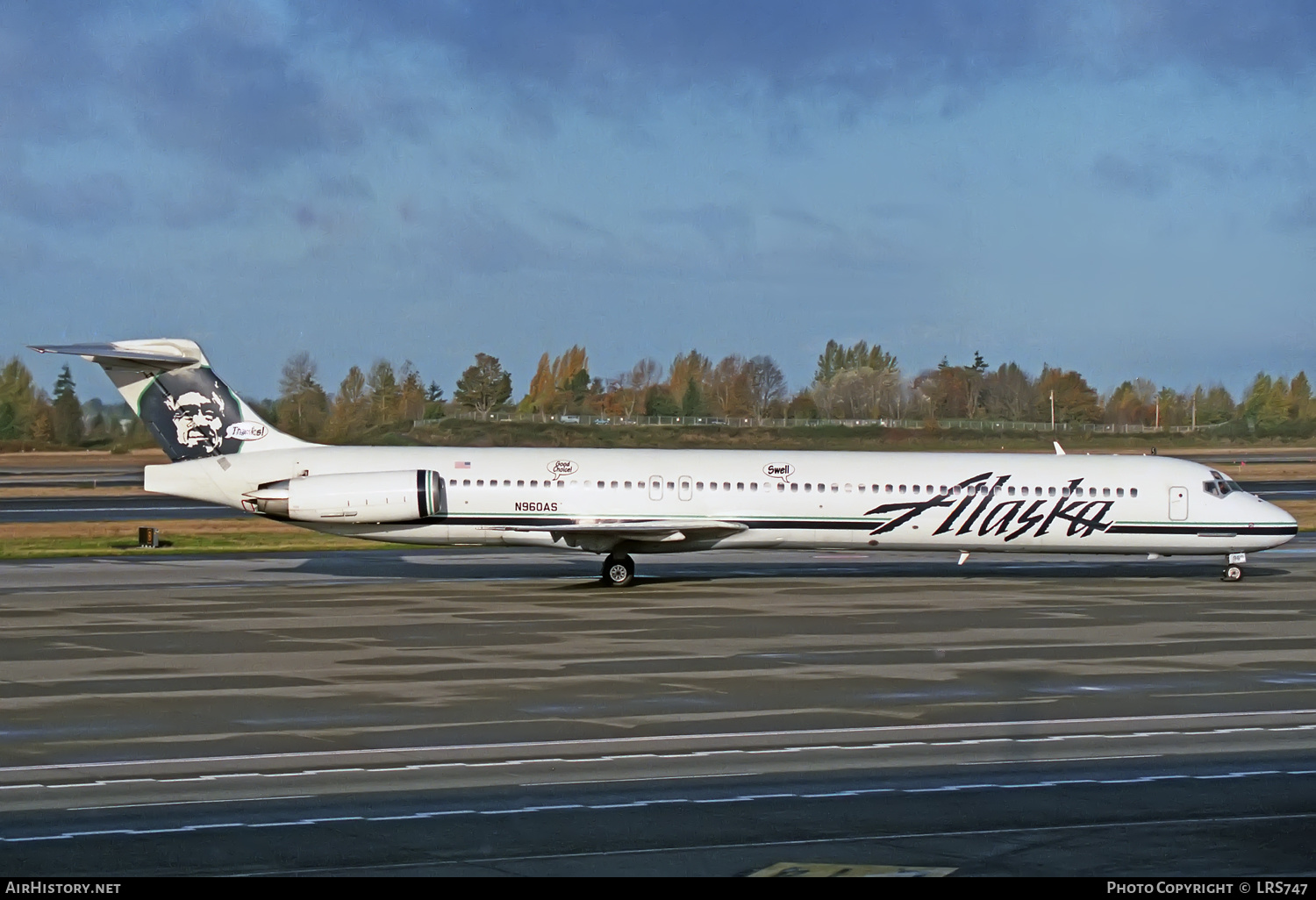Aircraft Photo of N960AS | McDonnell Douglas MD-83 (DC-9-83) | Alaska Airlines | AirHistory.net #362802