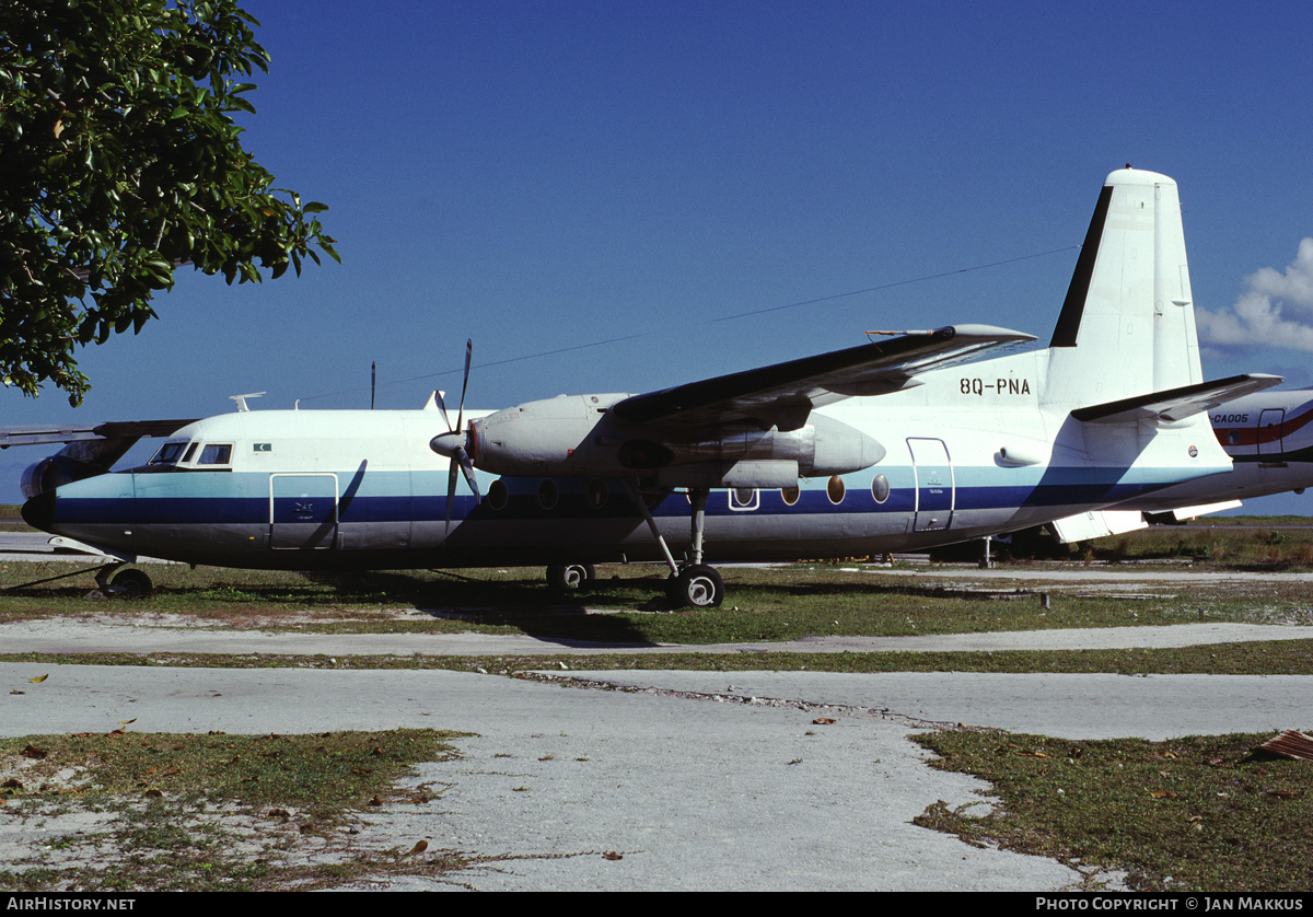 Aircraft Photo of 8Q-PNA | Fokker F27-100 Friendship | AirHistory.net #362803