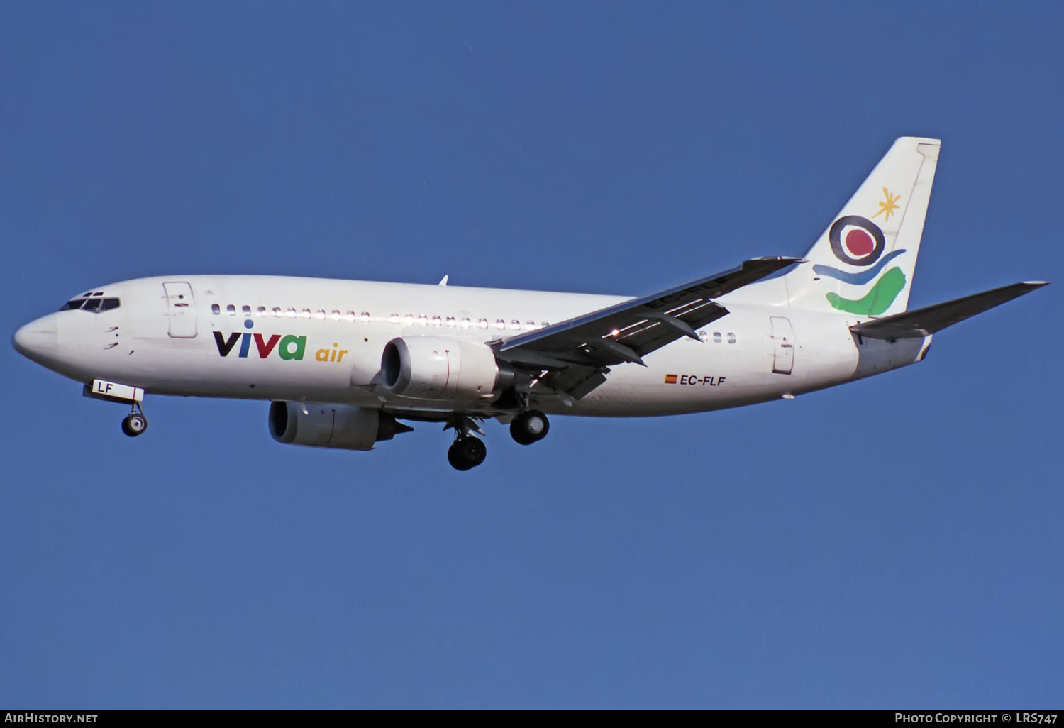Aircraft Photo of EC-FLF | Boeing 737-36E | Viva Air | AirHistory.net #362804