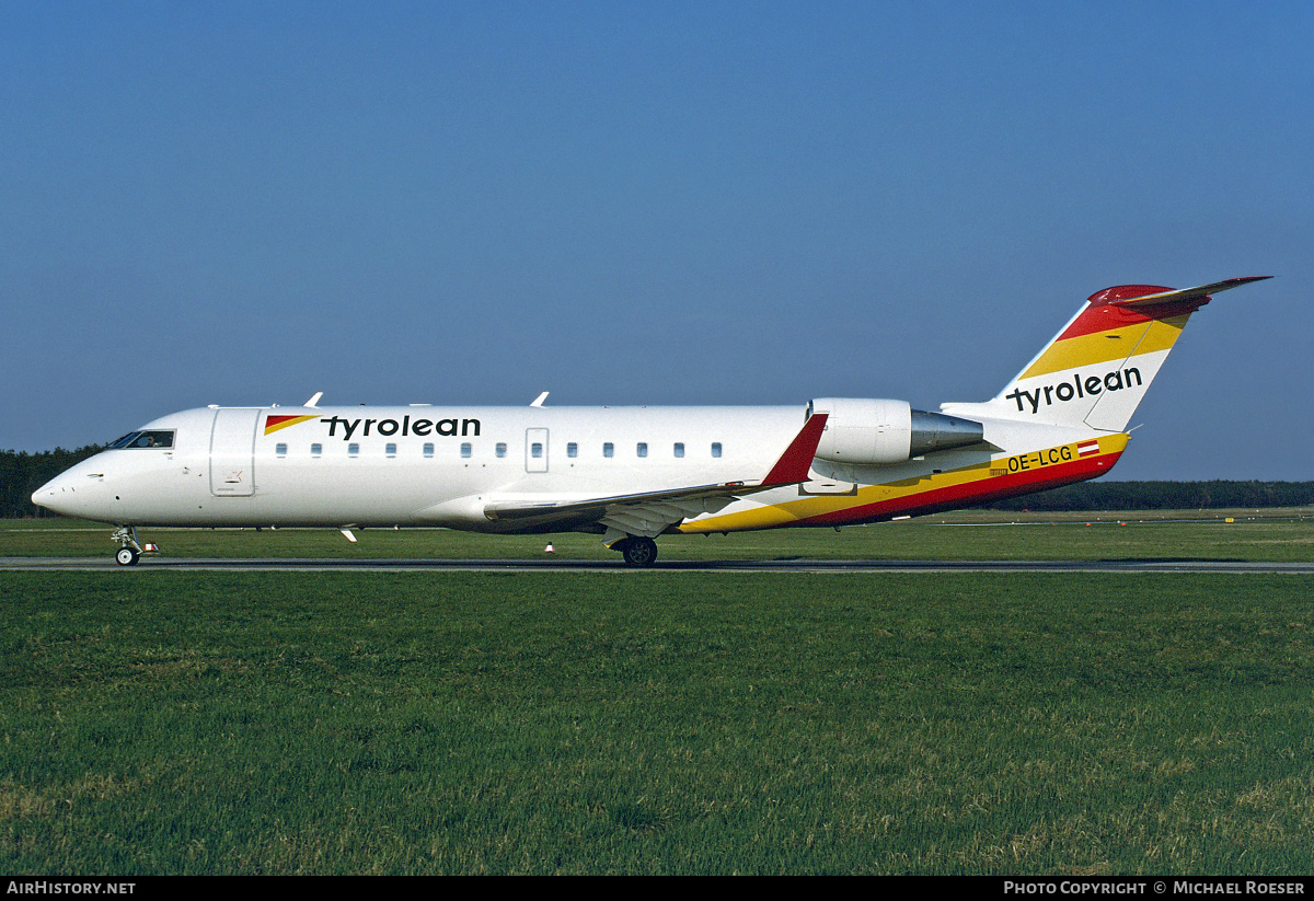 Aircraft Photo of OE-LCG | Canadair CRJ-200LR (CL-600-2B19) | Tyrolean Airways | AirHistory.net #362811
