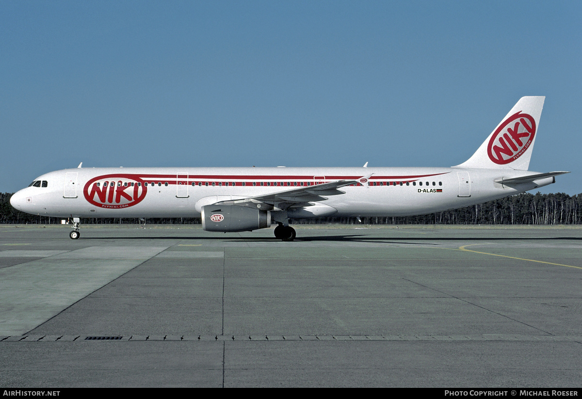 Aircraft Photo of D-ALAS | Airbus A321-231 | Niki | AirHistory.net #362813